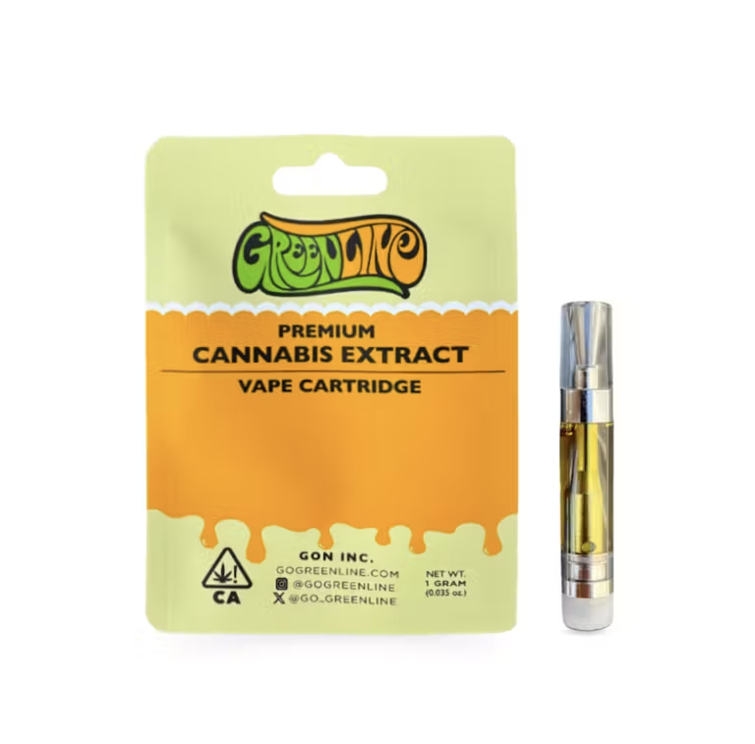 Photograph of product: Greenline Cart 1g - Orange Tree (S)