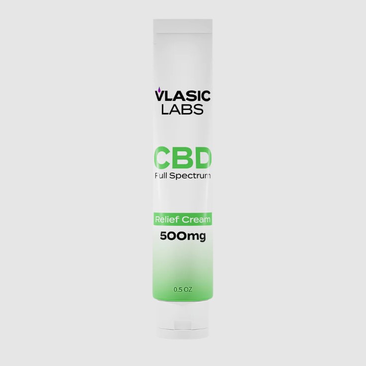Photograph of product: 500mg CBD Relief Cream Mini by Vlassic Labs