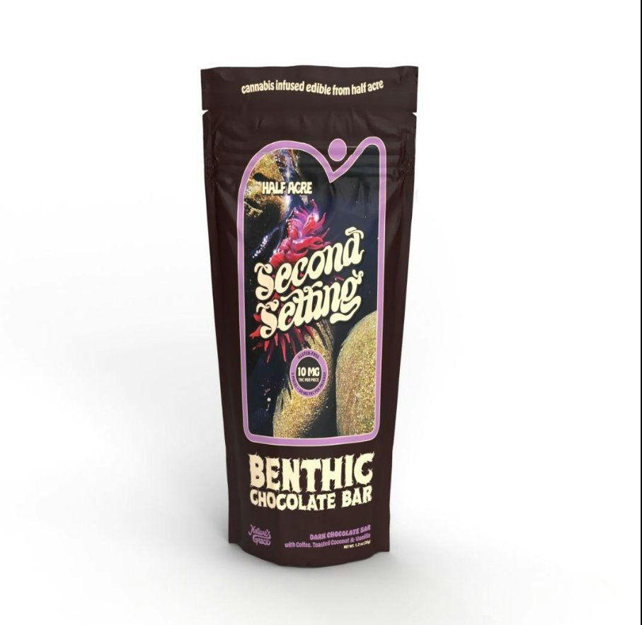 Photograph of product: Second Setting | Benthic | Milk Chocolate Bar | Edible