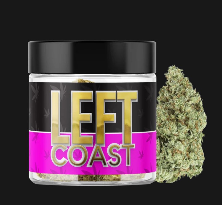 Photograph of product: Left Coast | Monster Cookies | Oui'd | 3.5g Flower