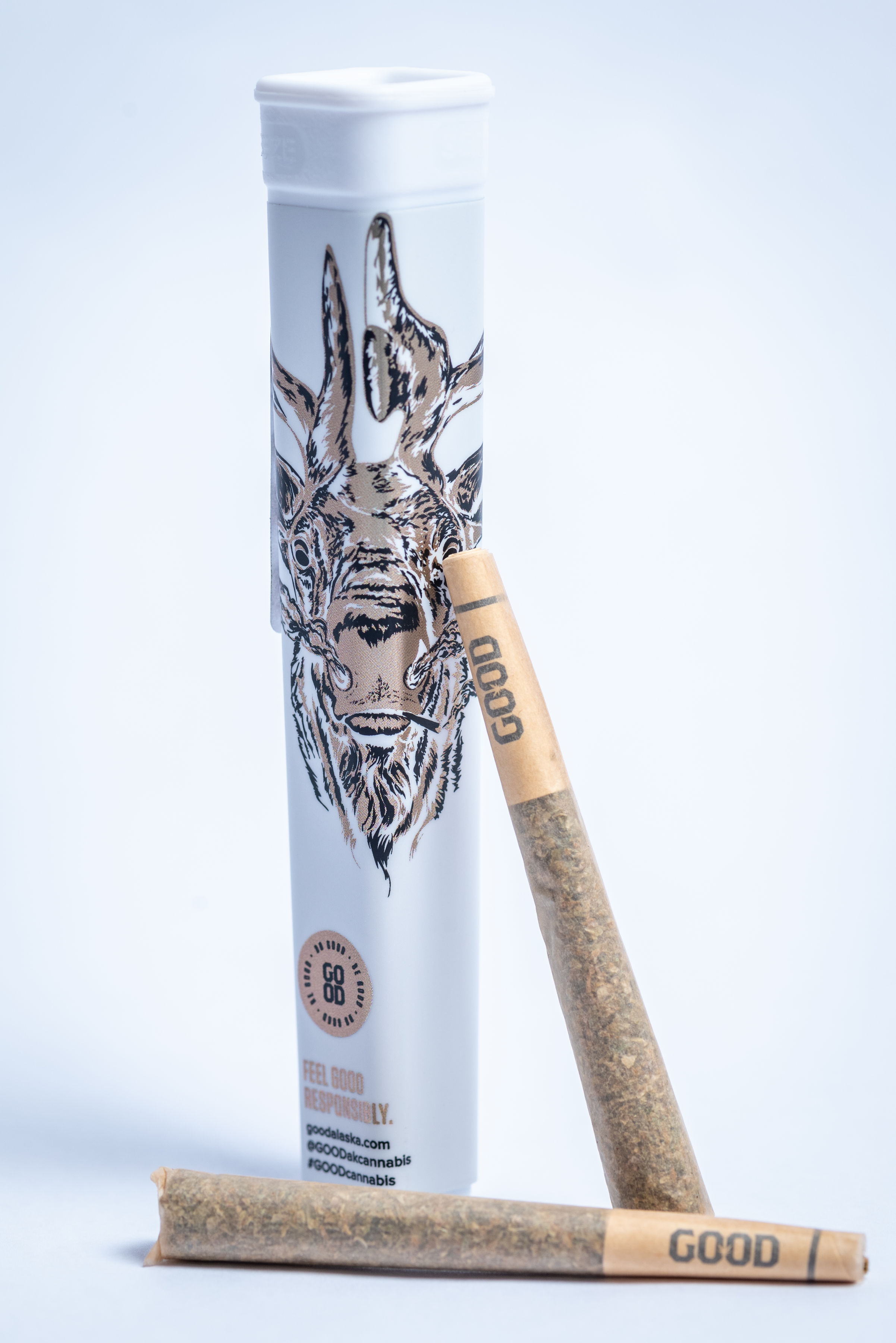 Photograph of product: Blaze Orange (2) .5g Pre-Rolls