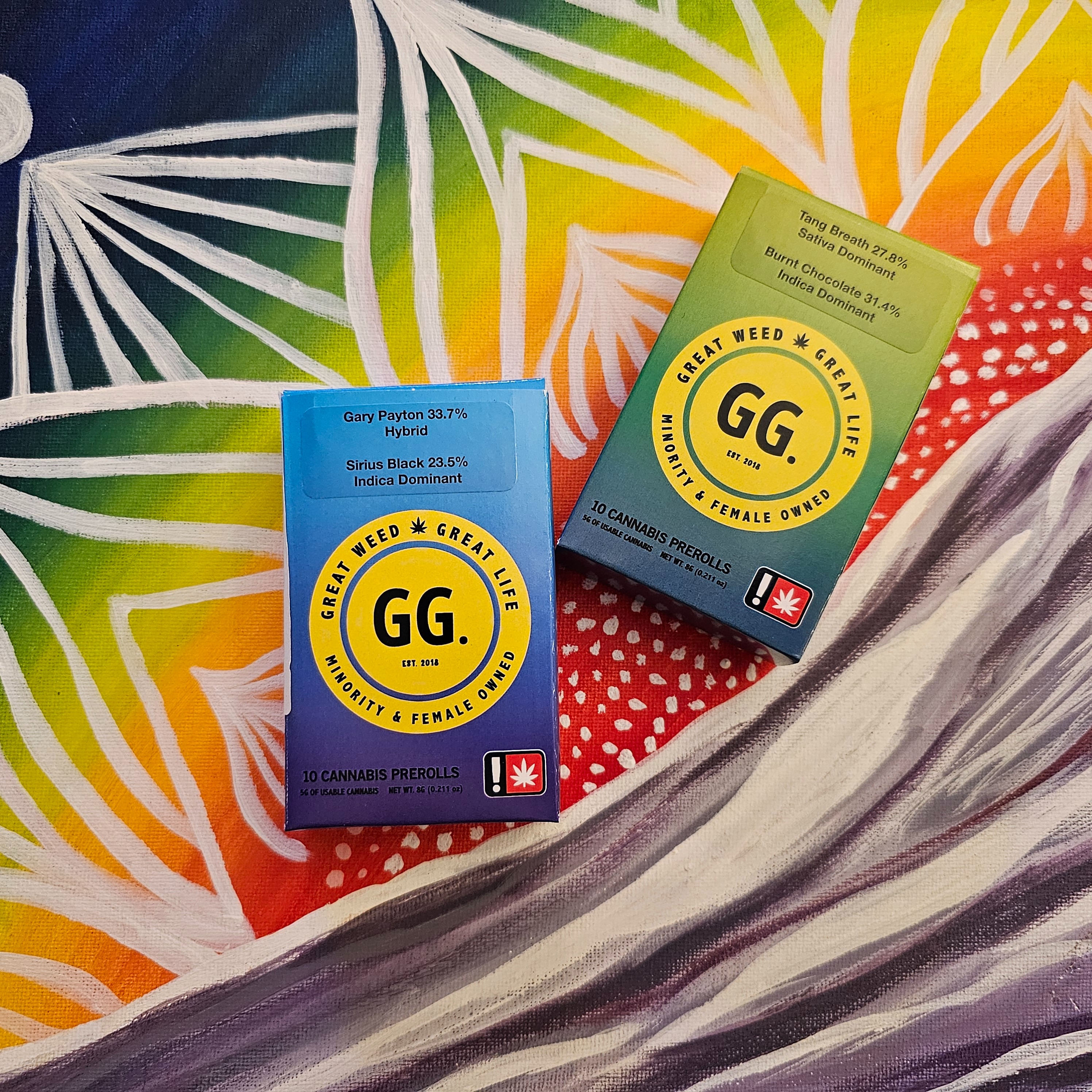 Photograph of product: GG .5g 10pk Hybrid Prerolls