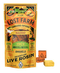 Photograph of product: MANGO LIVE ROSIN CHEWS - 100 MILLIGRAMS