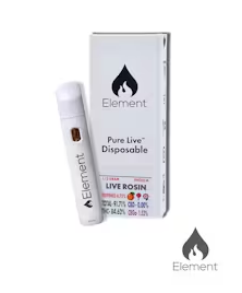 Photograph of product: Element - The Soap - .5g Live Rosin Disp Vape