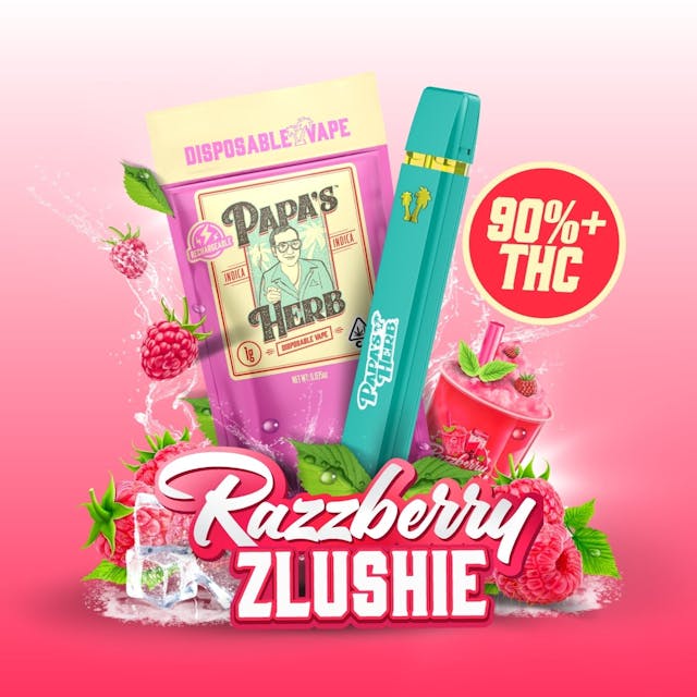 Photograph of product: Razzberry Zlushie 1g AIO