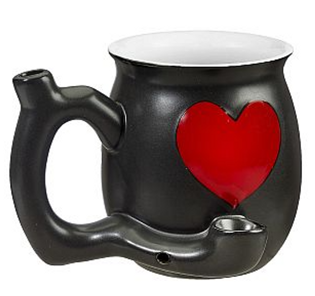 Photograph of product: 11oz Embossed Red Heart Mug | Bowl