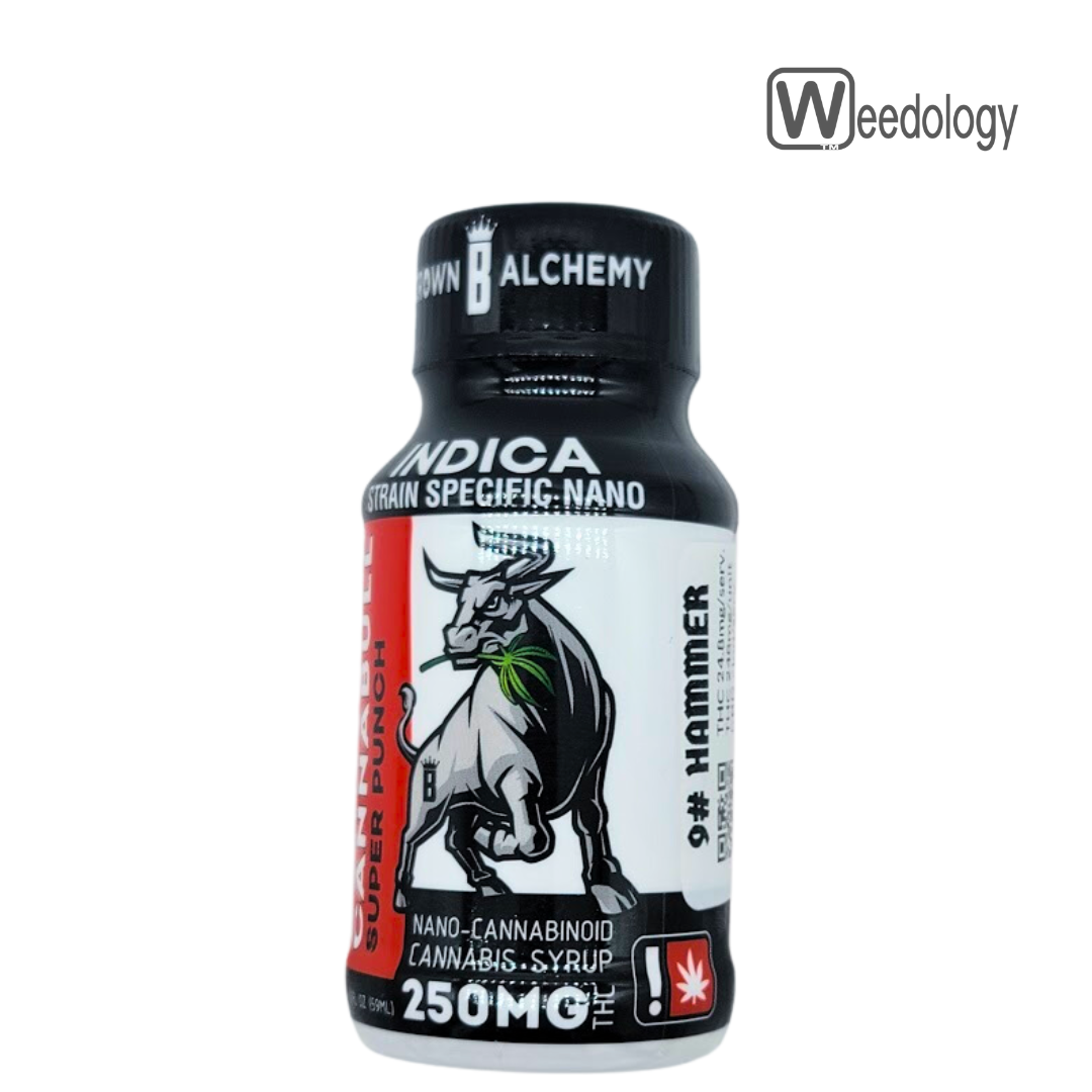 Photograph of product: Cannabull 2oz SUPER PUNCH 250mg Tincture
