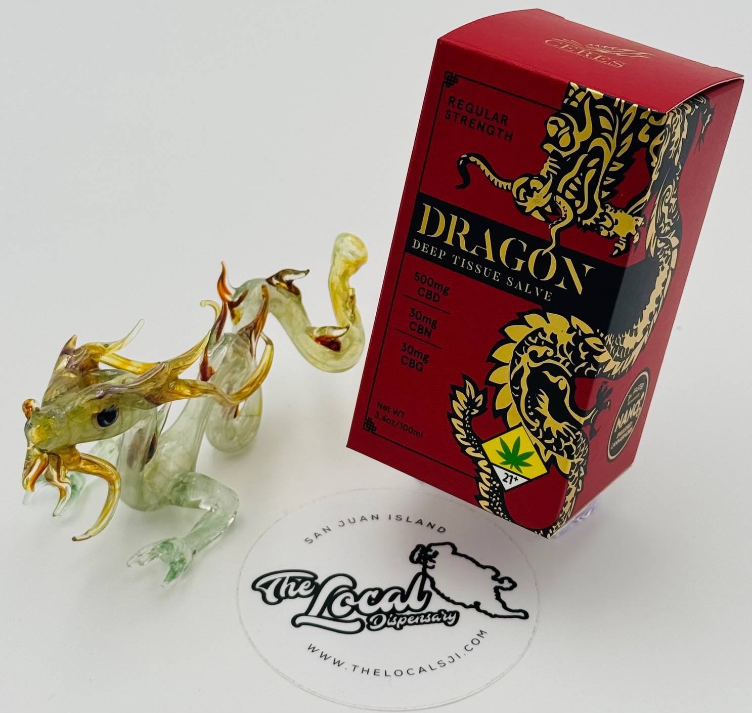 Photograph of Product: Dragon Balm CBD Roll-Up