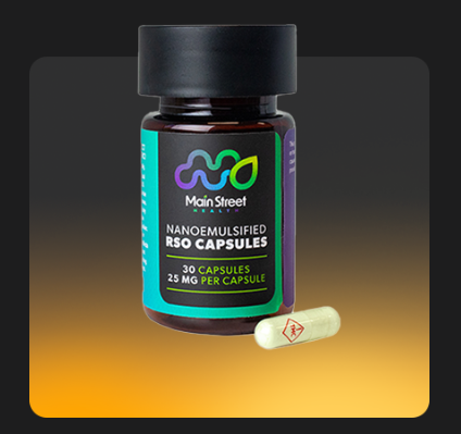 Photograph of product: RSO Capsules 750mg -30pk