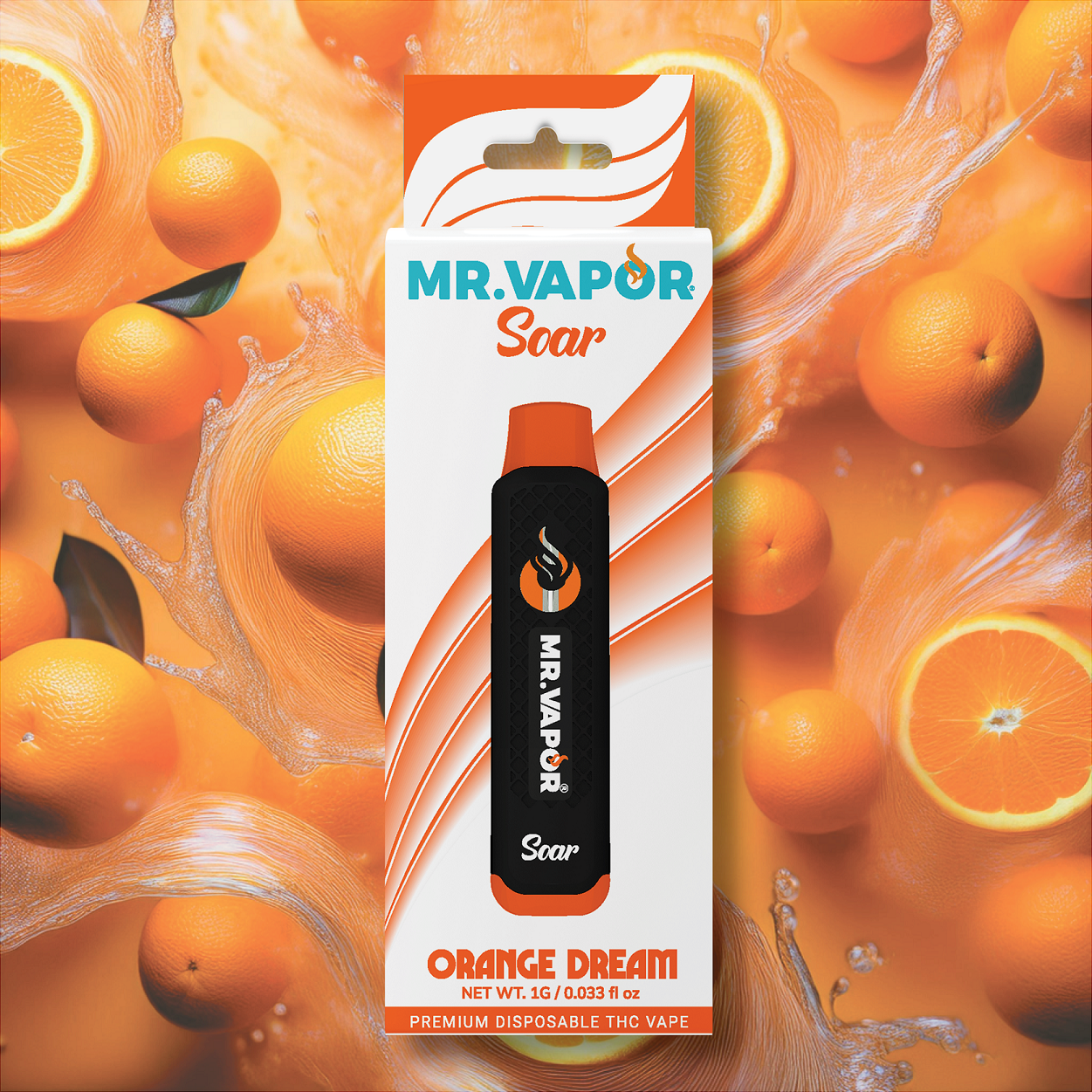 Photograph of product: Orange Dream Disposable