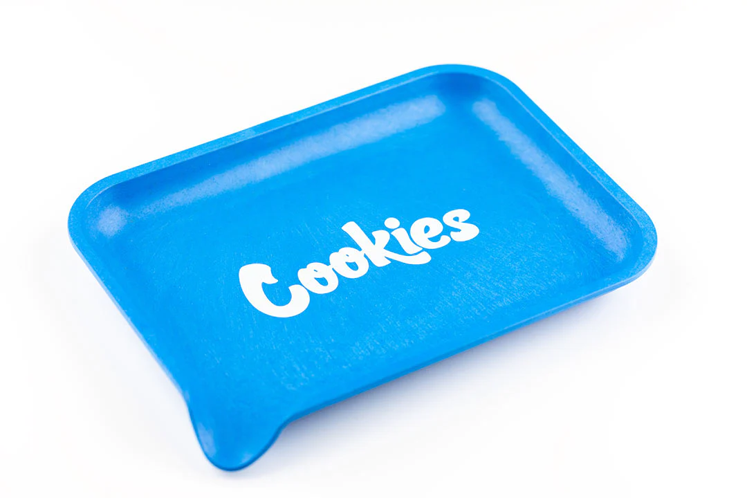 Photograph of product: Cookies X Santa Cruz Shredder Small Hemp Tray - BLUE
