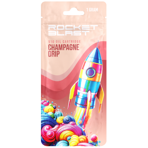 Photograph of product: Rocket Stick Champagne Drip Rocket Blast 510 Cart