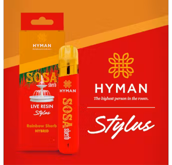 Photograph of product: AU Hyman: Sosa Sherb 1g Live Resin Stylus