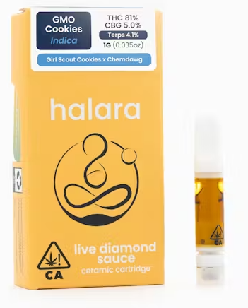 Photograph of product: Halara GMO Cookies Live Diamond Sauce Cart