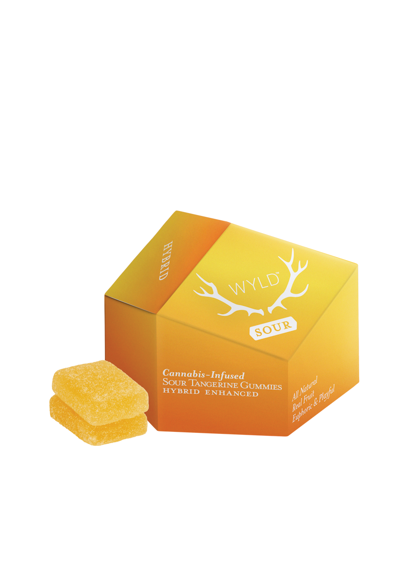 Photograph of product: Wyld | Sour Tangerine | 10 pack 100mg