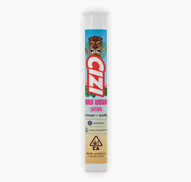 Photograph of product: CIZI Maui Wowie Oui'd Preroll 1g