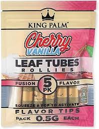Photograph of product: King Palm | 5pk Mini Rolls | Cherry Vanilla