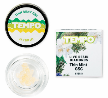 Photograph of product: Tempo | Thin Mint GSC (H) Live Resin Diamonds