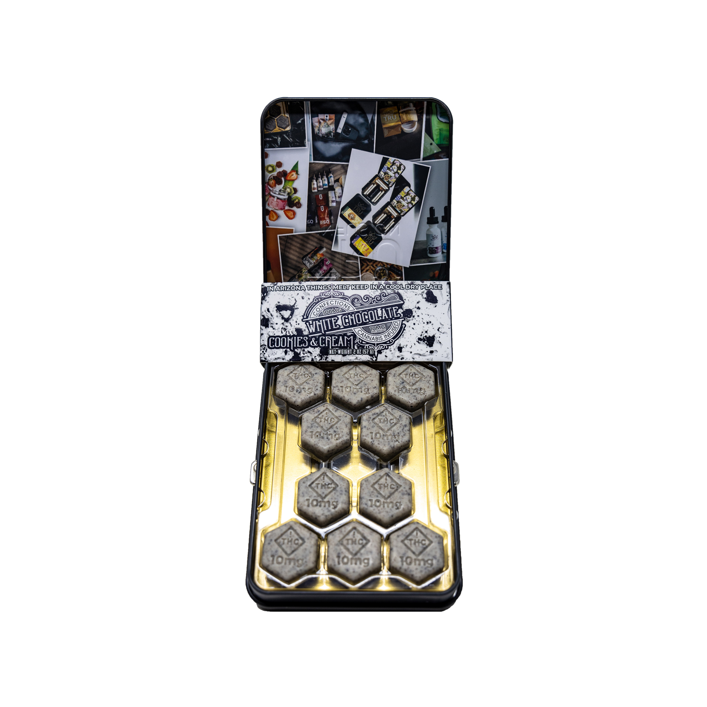 Photograph of product: Cookies & Cream Bites | 10 x 10mg