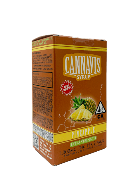 Photograph of product: Pineapple - 2pk/1000mg Syrup - 
