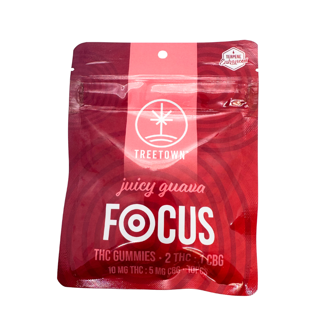 Photograph of product: TreeTown | Guava Focus | TH-oui:100mg CBG:50mg