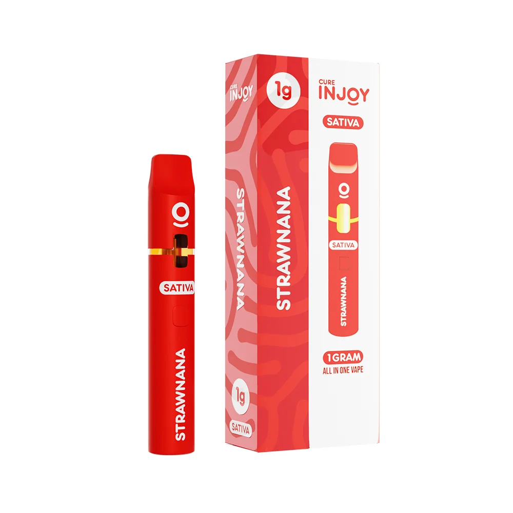 Photograph of product: Cure Injoy Distillate AIO | Rainbow Breeze