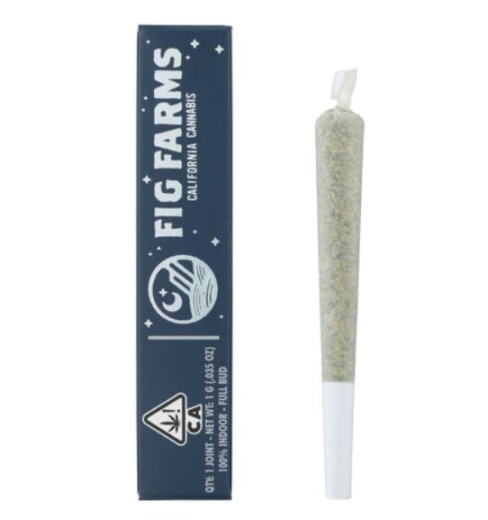 Photograph of product: Fig Farms: Krypto Chronic #1 Pre-Roll - 1g - 