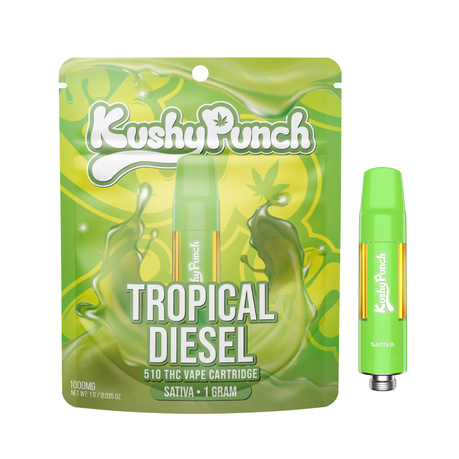 Photograph of product: Kushy Punch Cart - Tropical Diesel