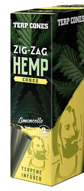 Photograph of product: Zig Zag | Limoncello | 2pk Cones