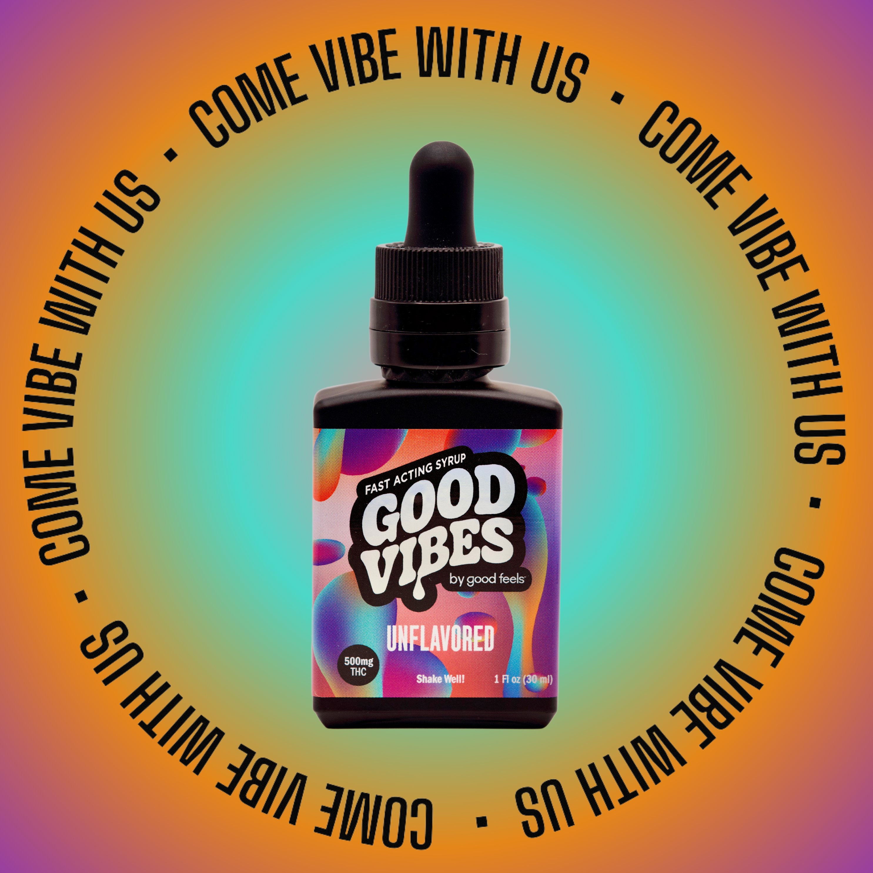 Photograph of product: Good Vibes | Unflavored Beverage Enhancer | 500mg