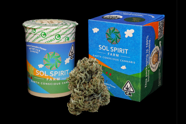 Photograph of product: SOL SPIRIT SOUR DIESEL FLOWER SATIVA 3.5G