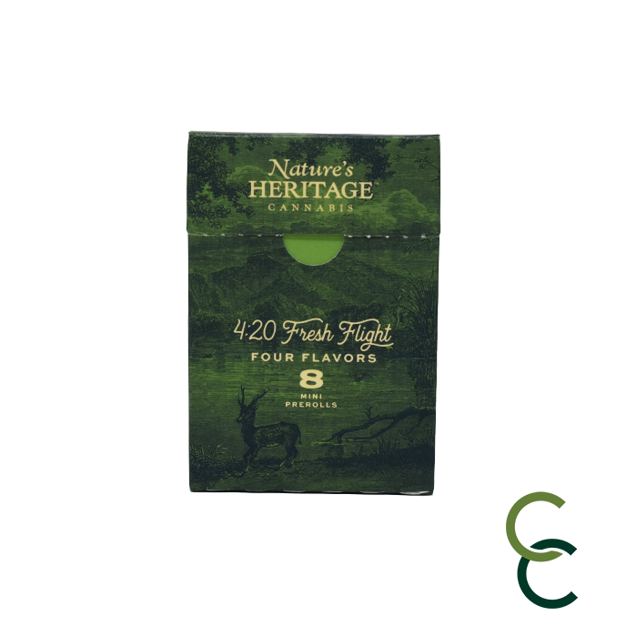Photograph of product: 420 Flight Pack 4 Strains - 4g (8 x 0.5g)