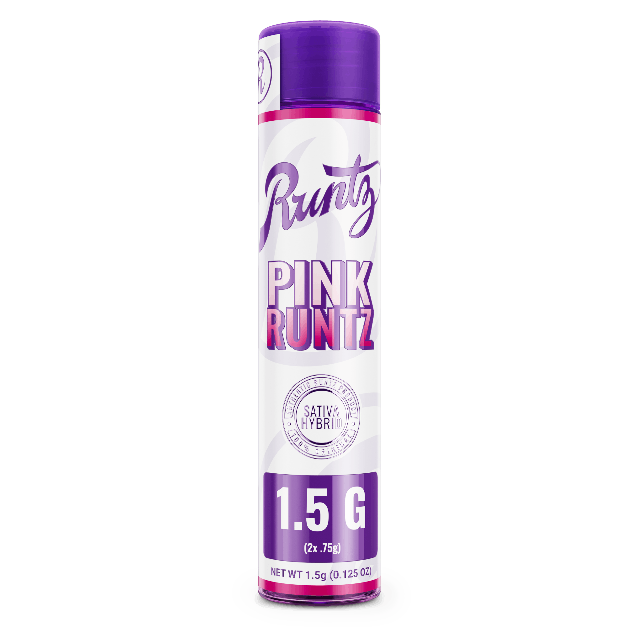 Photograph of product: Runtz | Pink Runtz Pre-Rolls | 1.5g 2pk