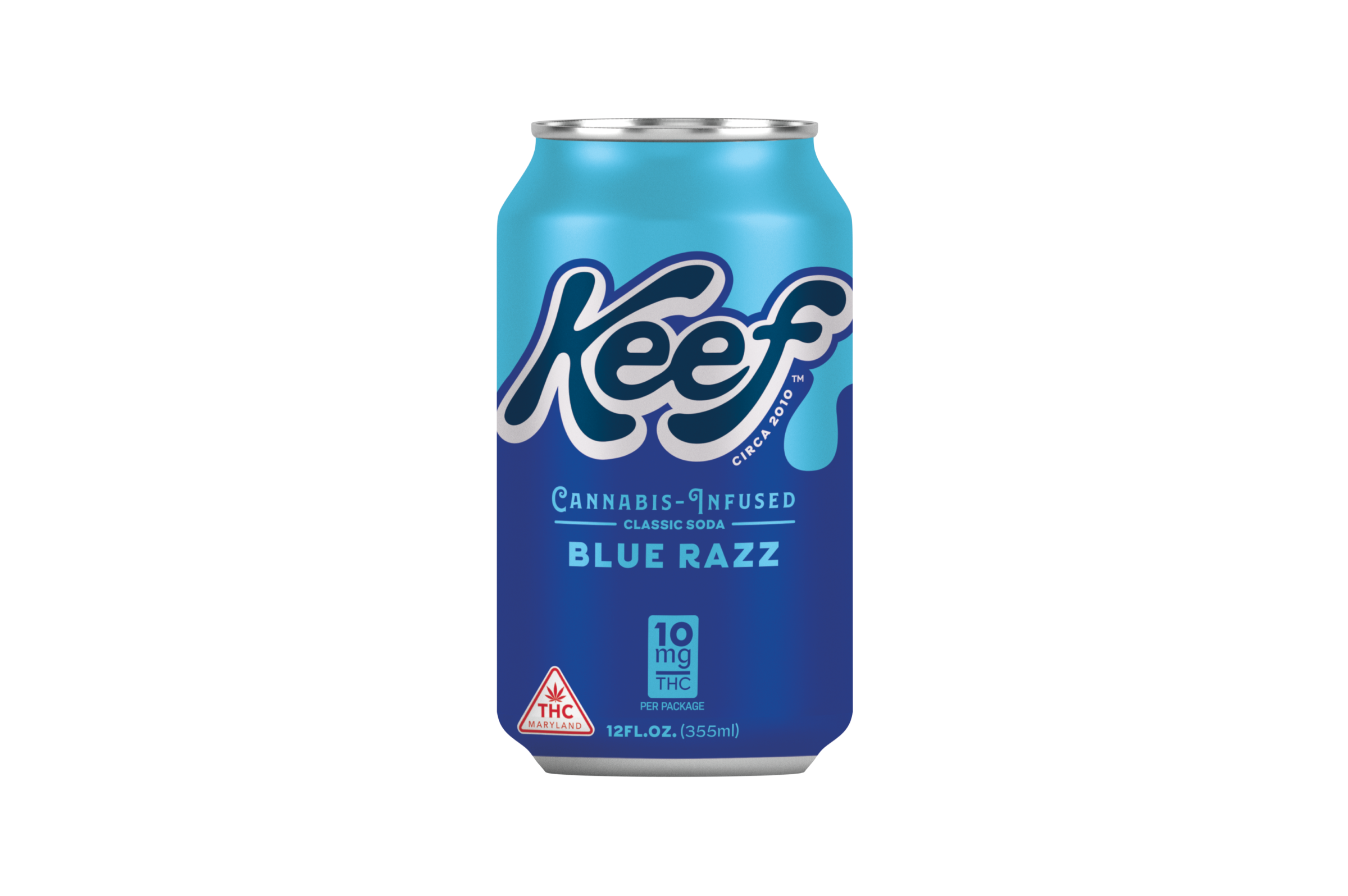 Photograph of product: Keef Drink (10mg) Blue Razz