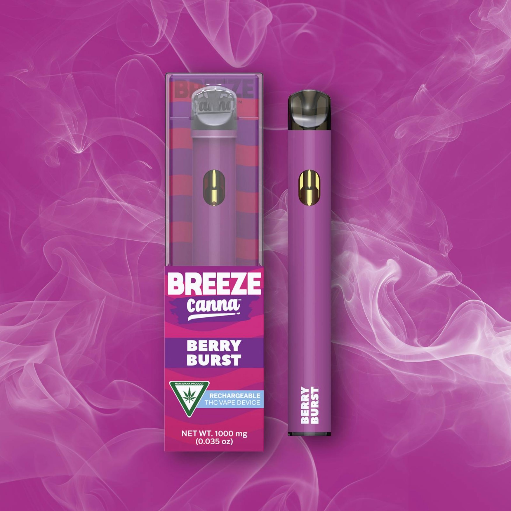 Photograph of product: Breeze - Berry Burst Disposable 1g