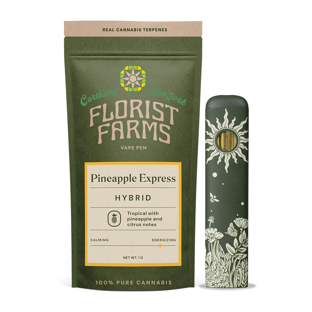 Photograph of product: Florist Farms | Pineapple Express | Rechargeable Vape Pen | 1g