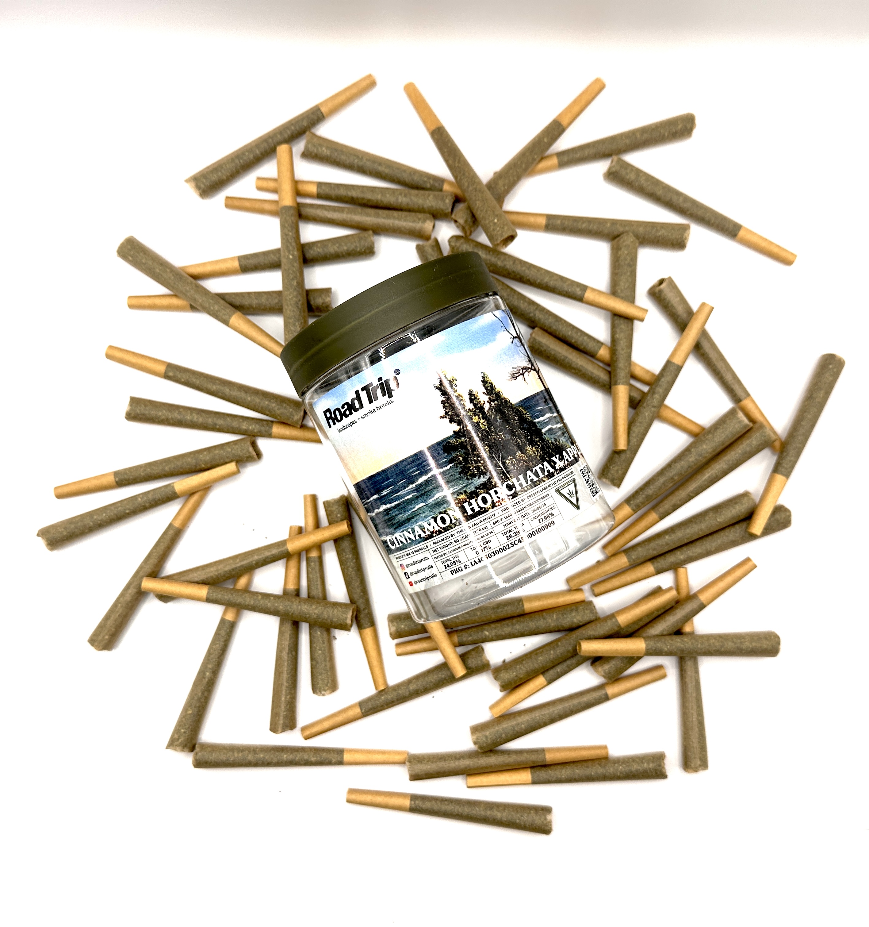 Photograph of product: Road Trip Pre-Rolls 50 Pack | Tamalez