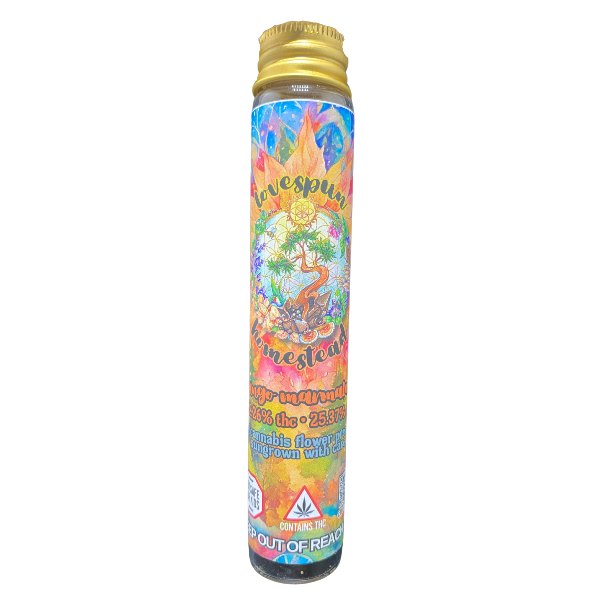 Photograph of product: Lovespun Homestead - Pre-Roll - Mango Marmalade