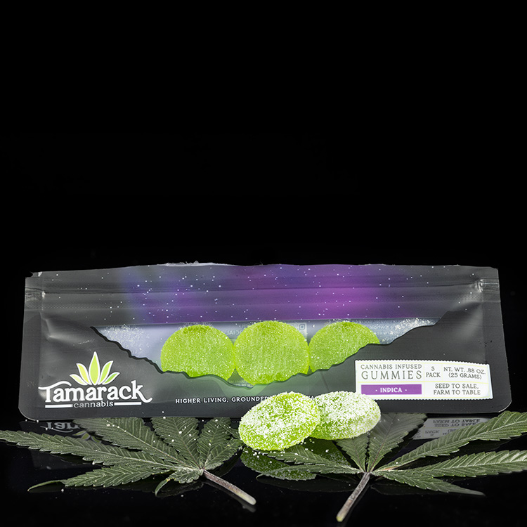 Photograph of product: REGULAR - Gummie Gems - Strawberry Kiwi - NIGHT - SOUR