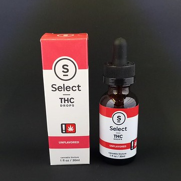 Photograph of product: Select Unflavored TH-oui 1000MG Tincture