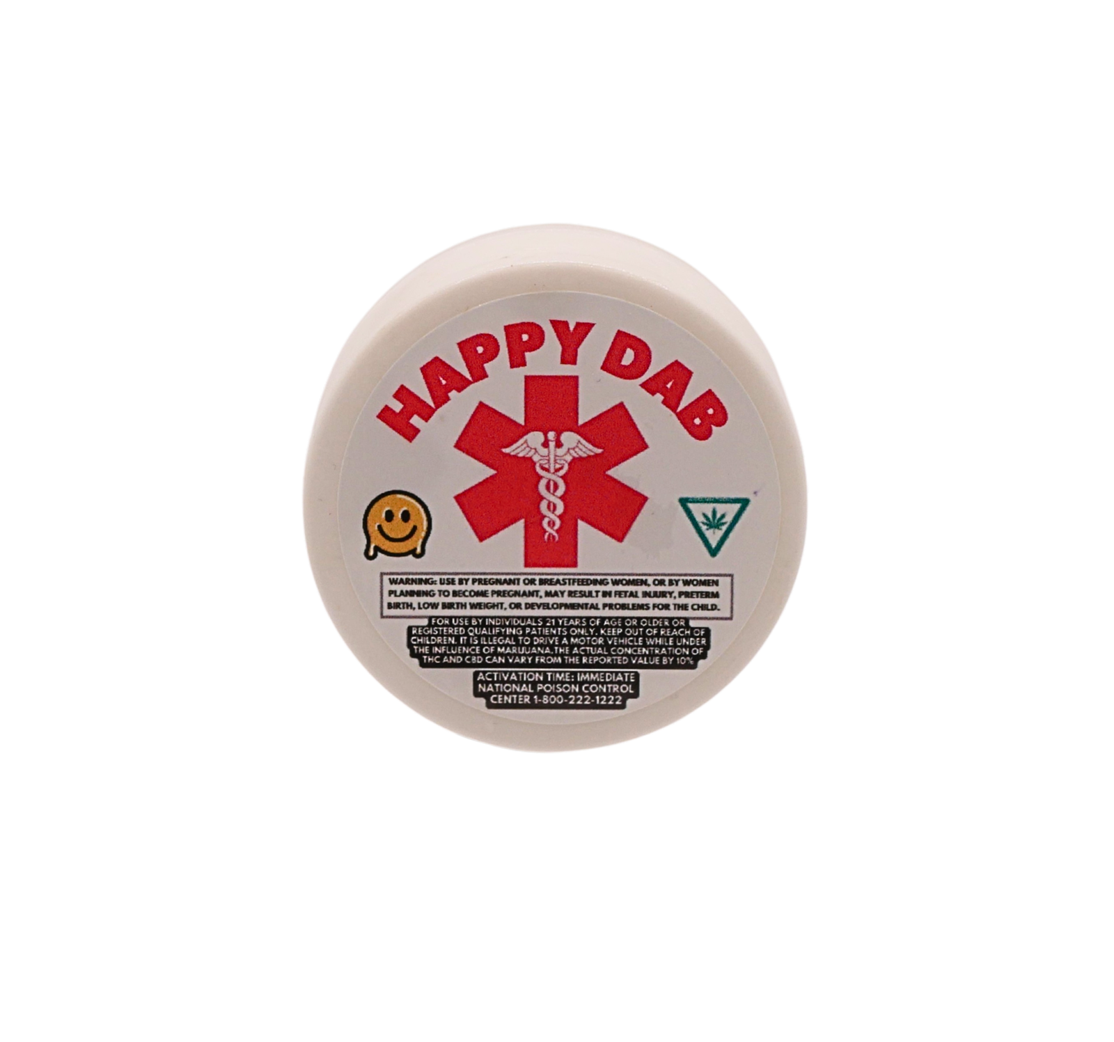 Photograph of product: HAPPY DABS | LIFE ALERT | HYBRID | LIVE RESIN | 1G | REC