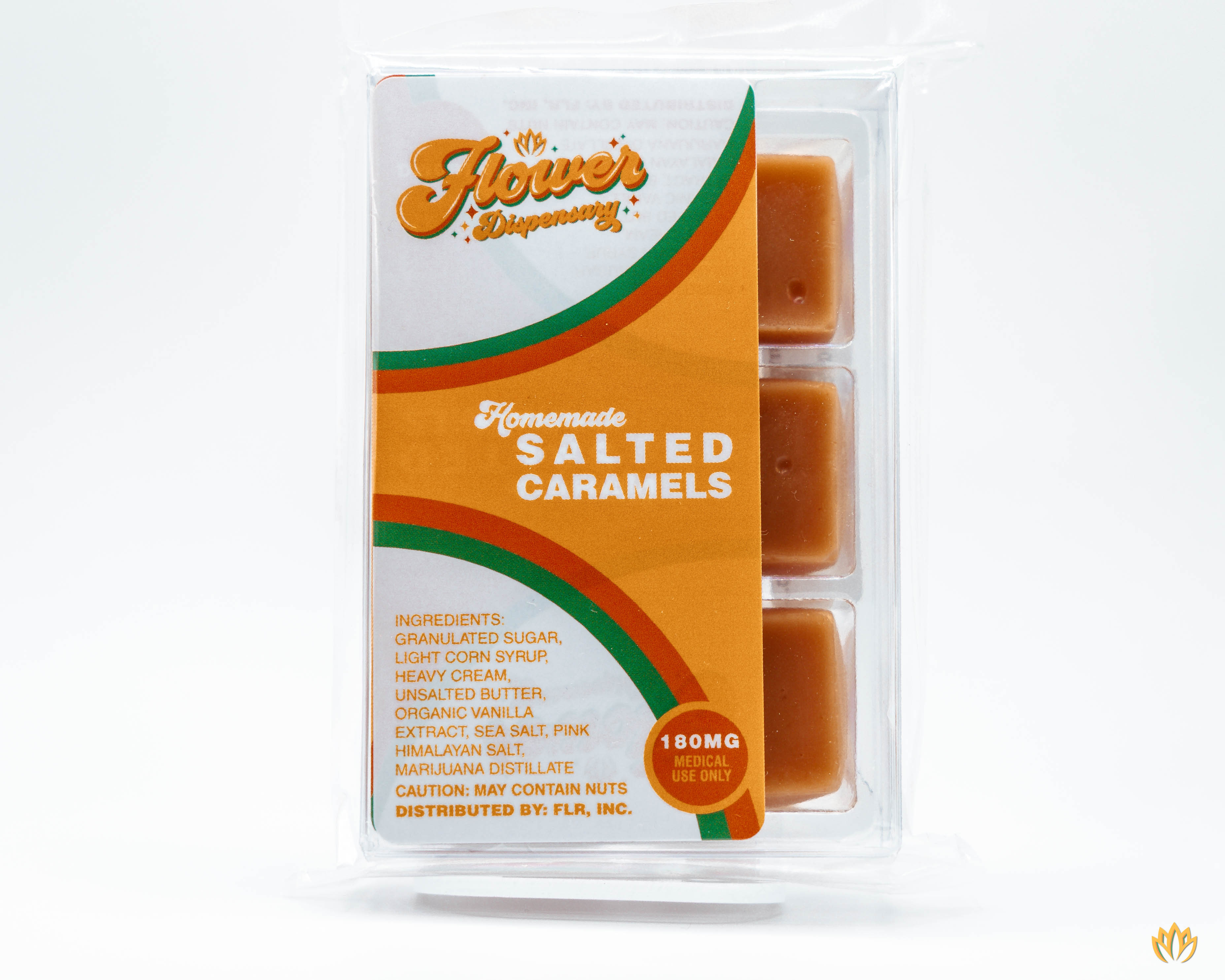 Photograph of product: Caramel Regular 180mg 6pk