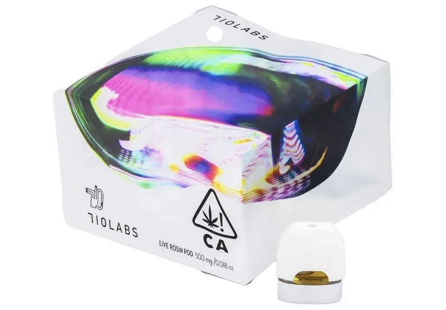 Photograph of product: 710 Labs - Banana Punch #4 Tier 2 Live Rosin Pod 0.5G [ALL TAXES INCLUDED]