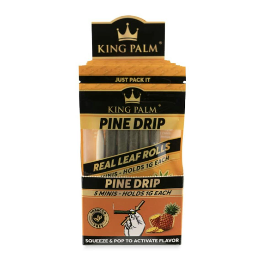 Photograph of product: KING PALM - WRAPS - 5PK - PINE DRIP