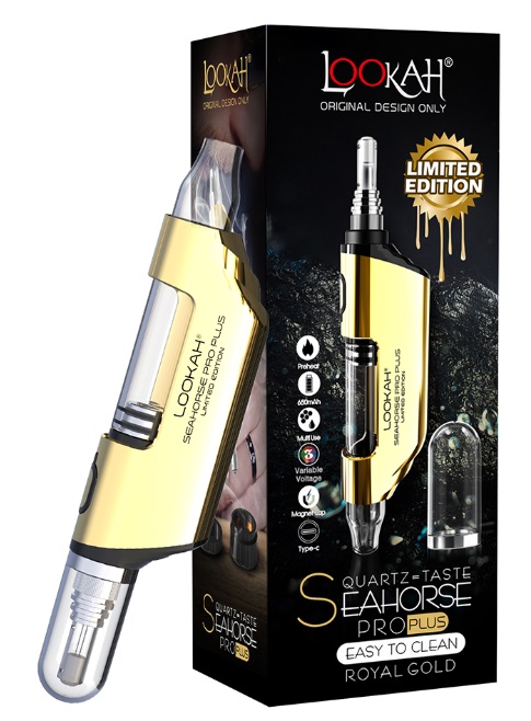 Photograph of product: Lookah-Seahorse Pro Plus-Royal Gold