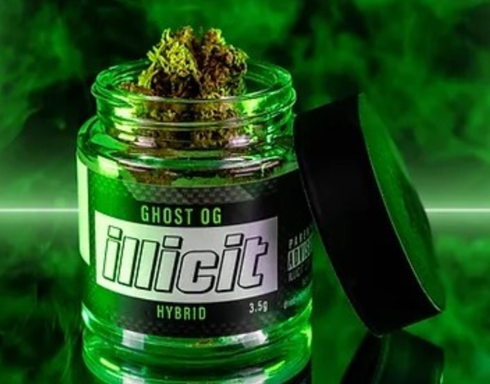 Photograph of product: Illicit - Ghost OG - Flower 3.5g