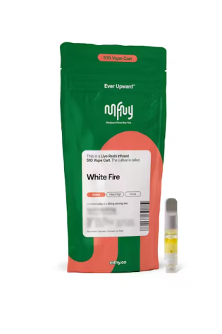 Photograph of product: White Fire  | Live Resin | 510