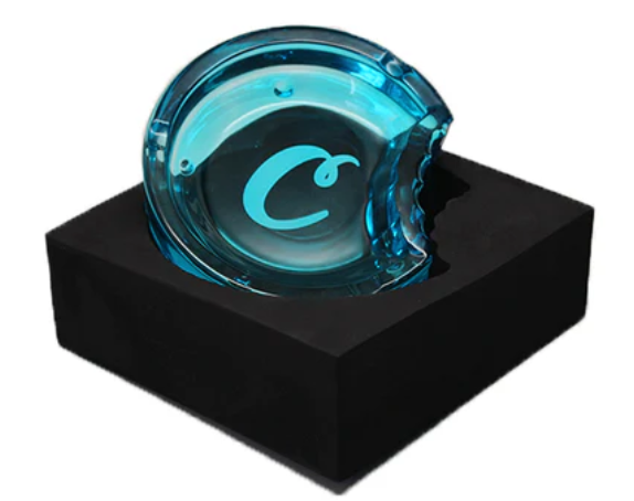 Photograph of product: Cookies SF | Ashtray C-bite Glass | Blue