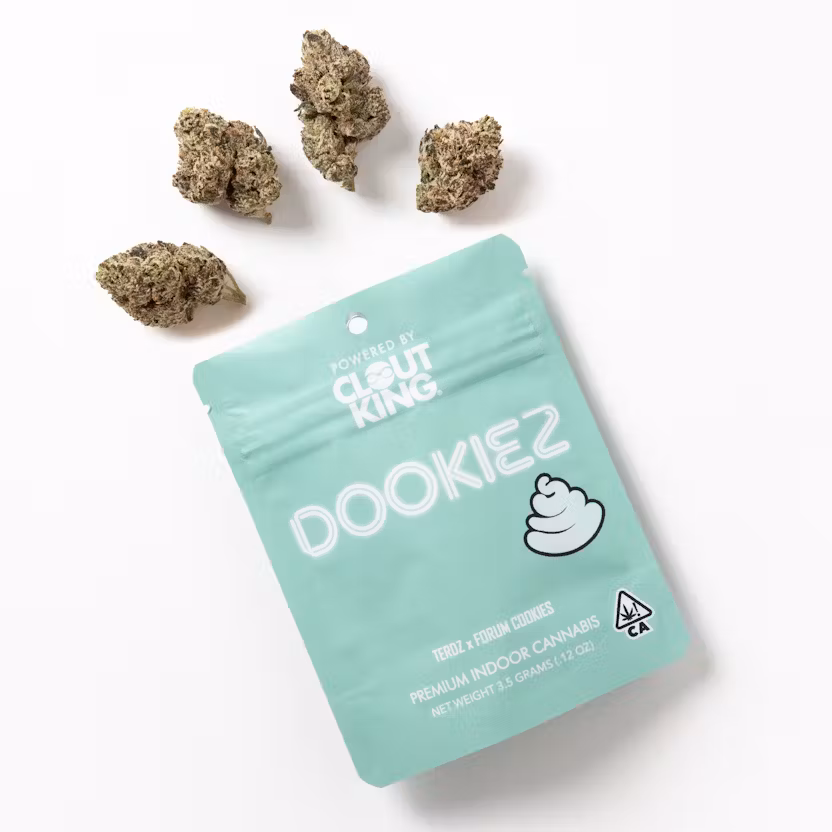 Photograph of product: Clout King - Pre-Pack Flower - (3.5g) - Oui'd - **DOOKIEZ**