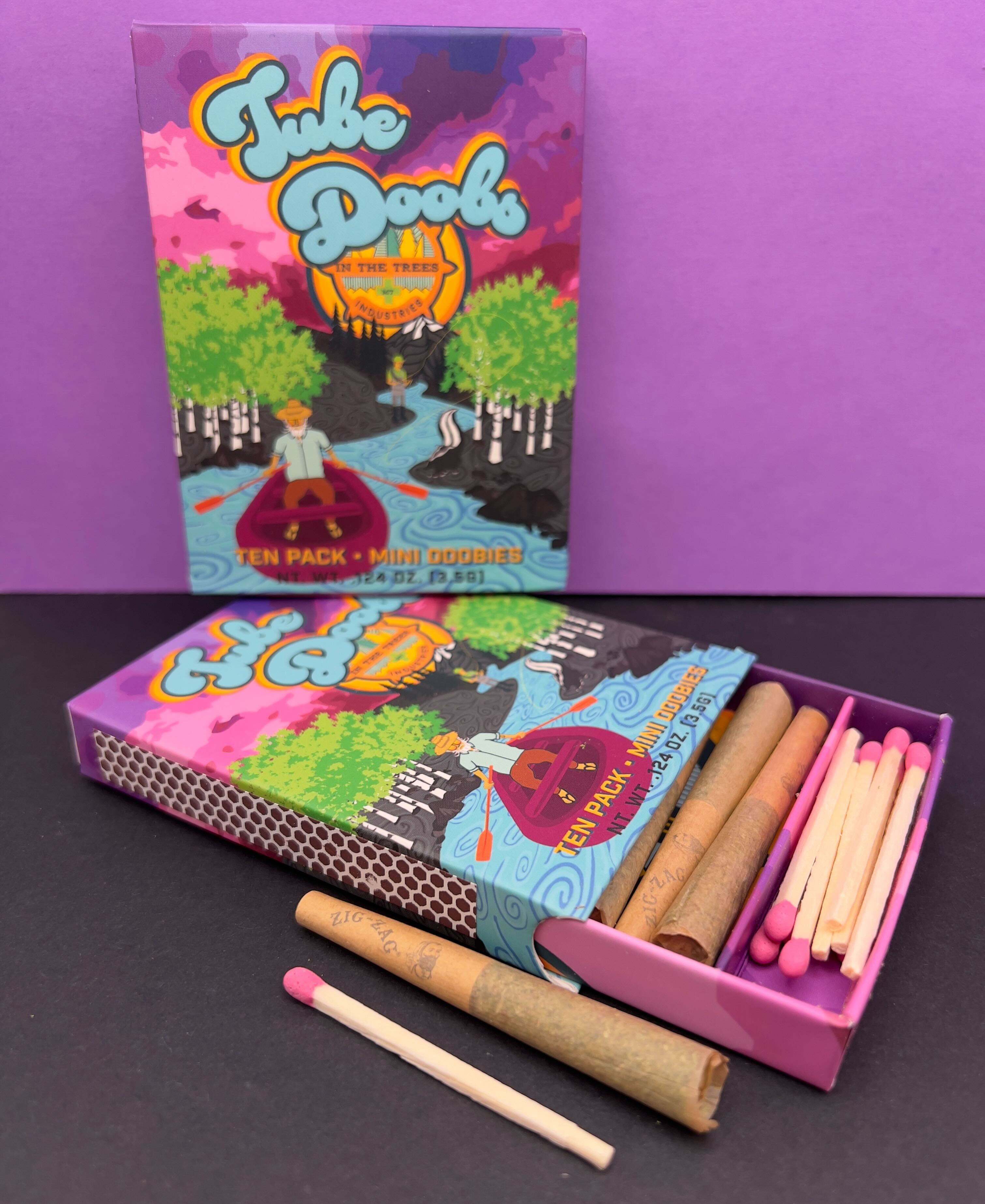 Photograph of product: 10pk Tube Doobs - Super Lemon Haze - In The Trees Industries